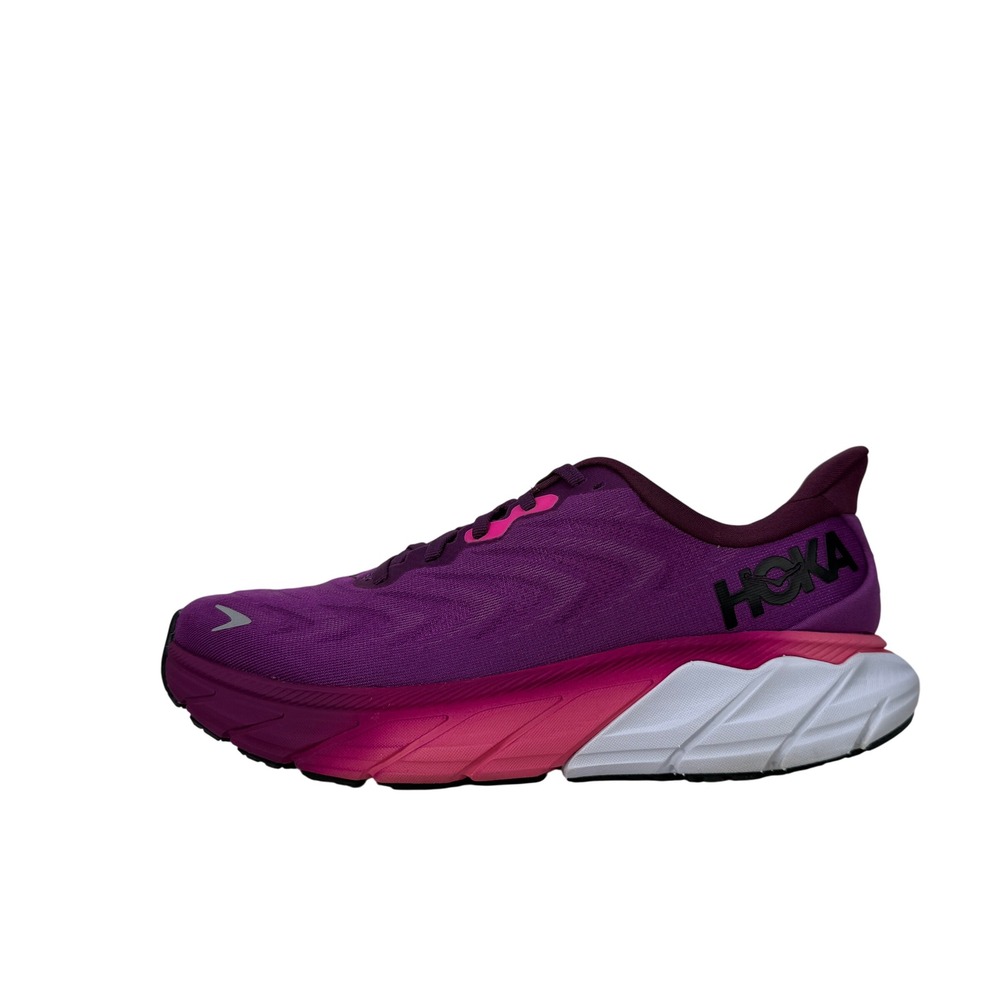 Hoka Arahi 6 Womens Running Shoes Size 9 B Grape Wine Beauty Berry 1123195 GWBY - Picture 4 of 13